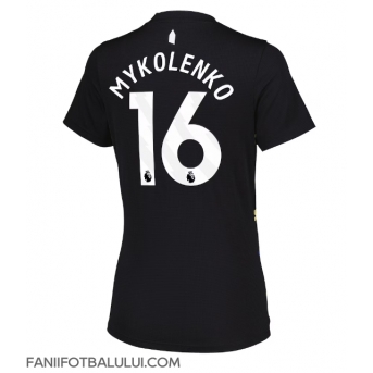Everton Vitaliy Mykolenko #16 Tricou Fotbal Replică 2025-26 Femei Treilea